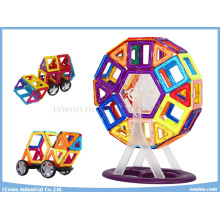 72PCS with Wheels Magnetic Puzzle Toys Wisdom DIY Educational Toys for Children